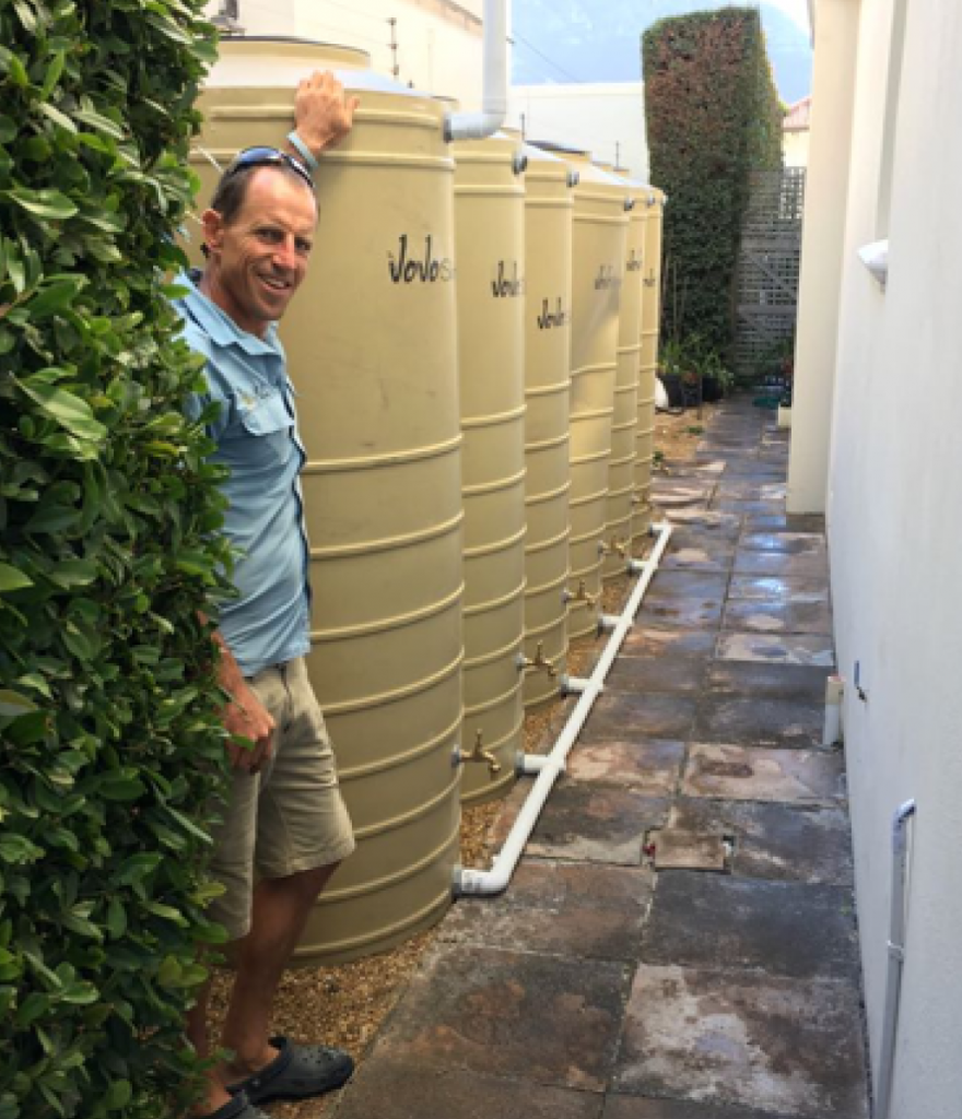 Multiple Slimline tanks in small spaces